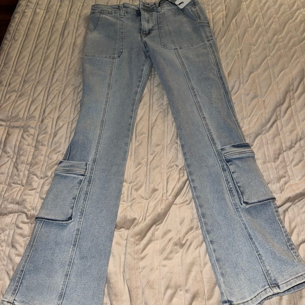 Forever 21 Premium Women's Denim Jeans - Light Blue
